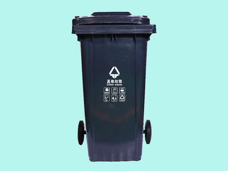 博朋品牌环保拉垃圾桶 环保社区垃圾桶实体厂家