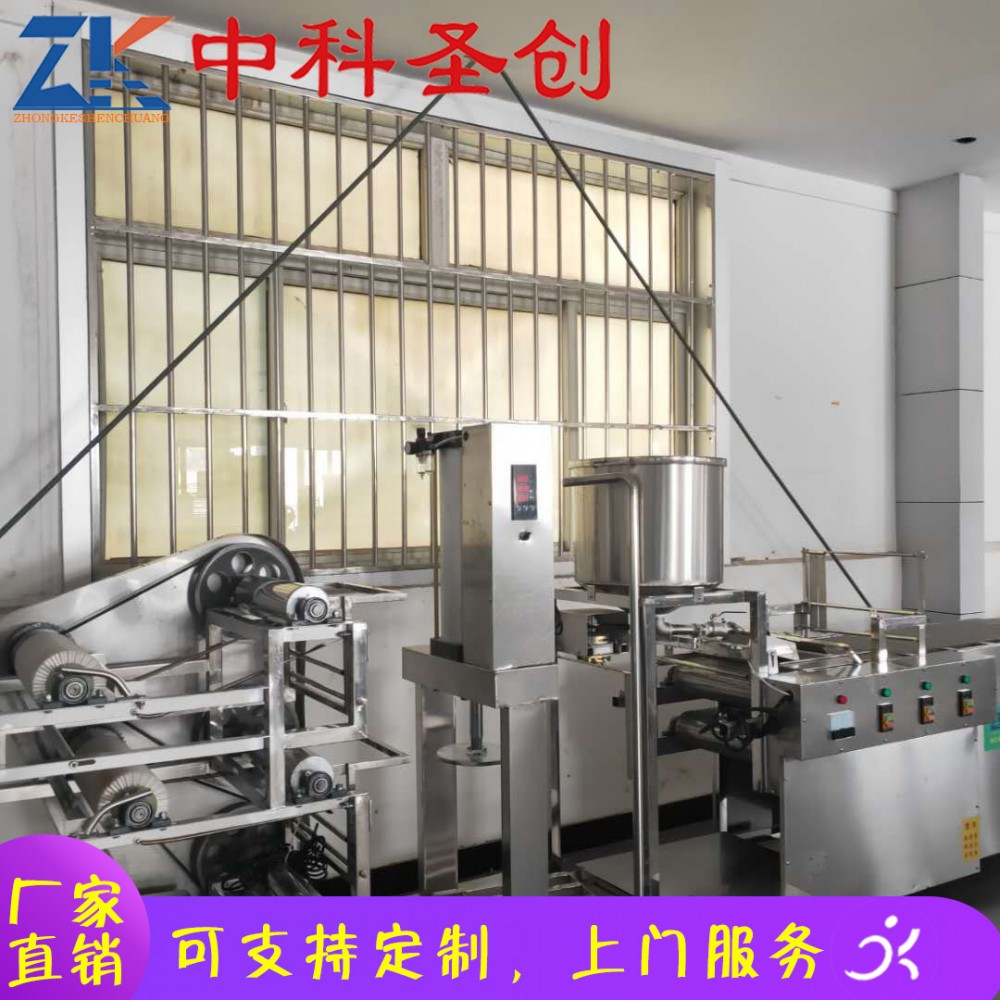 佳木斯方手工豆腐皮生产线 自动干豆腐机 豆腐皮机器设备