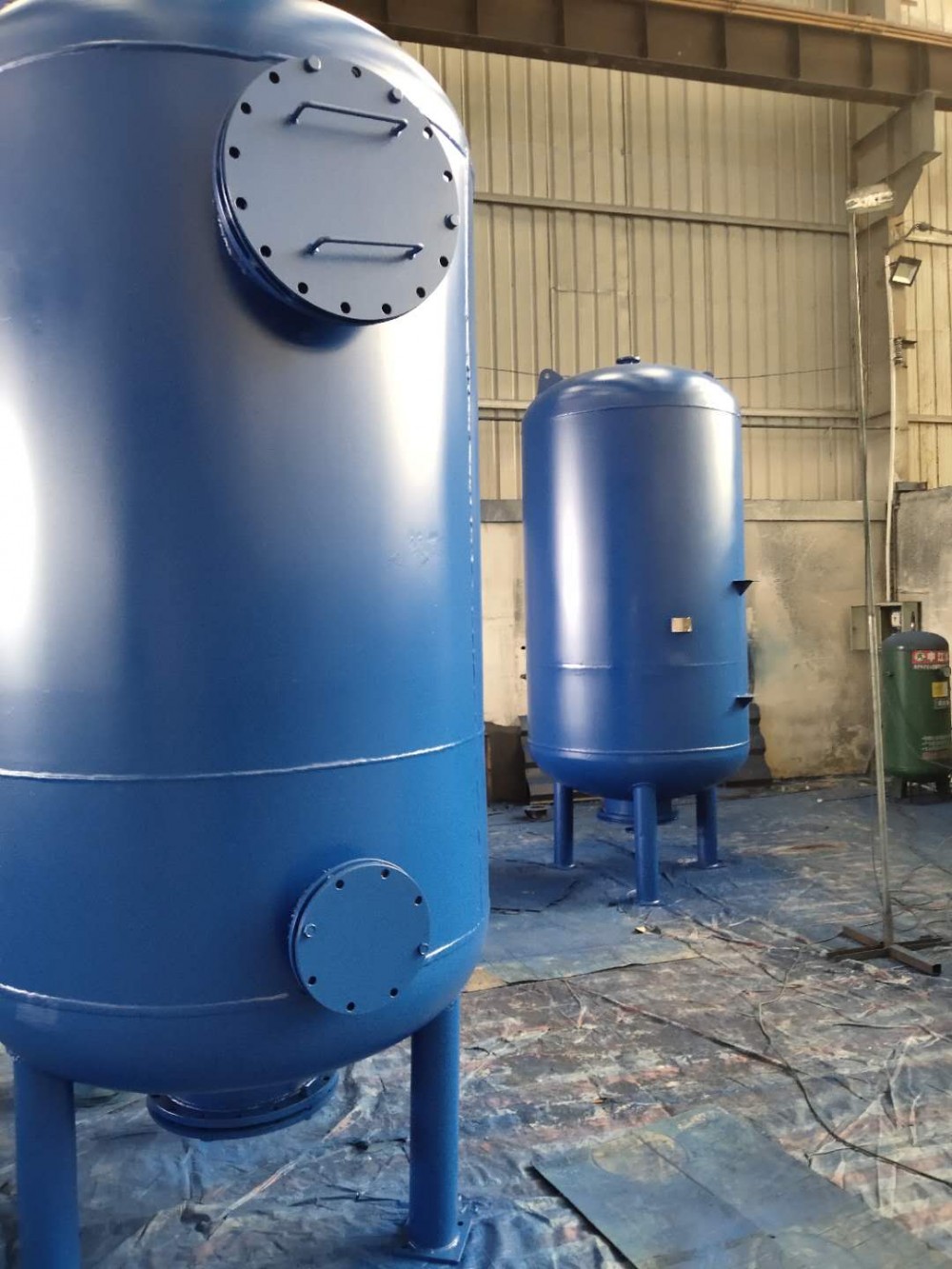 污水终端过滤中水活性炭过滤器全自动反冲洗活性炭过滤器