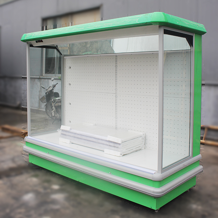山江厂家直销风幕柜 立式风幕柜 商超蔬菜水果冷藏展示柜 立式保鲜柜