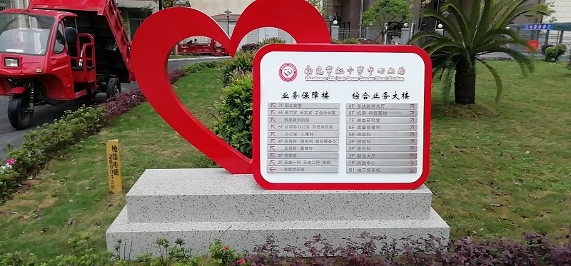 四川景区导视生产厂家  成都景区导视生产厂