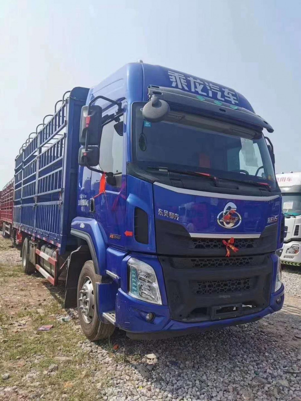 乘龙H5单桥载货车 6米8高栏 国五 240马力