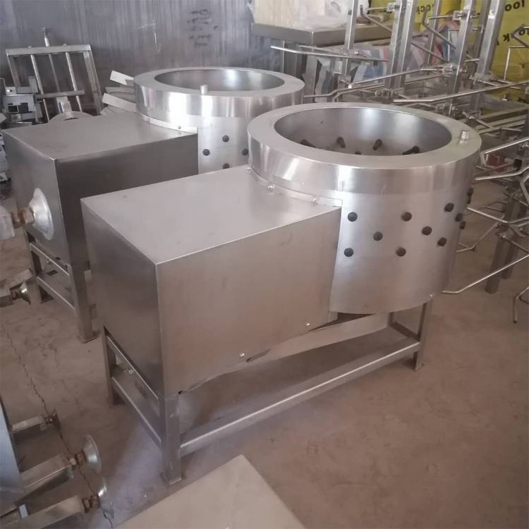 厂家直销家禽屠宰机械打油机/打爪机 鸡爪鸭掌去黄皮机 杀鸡杀鸭流水线