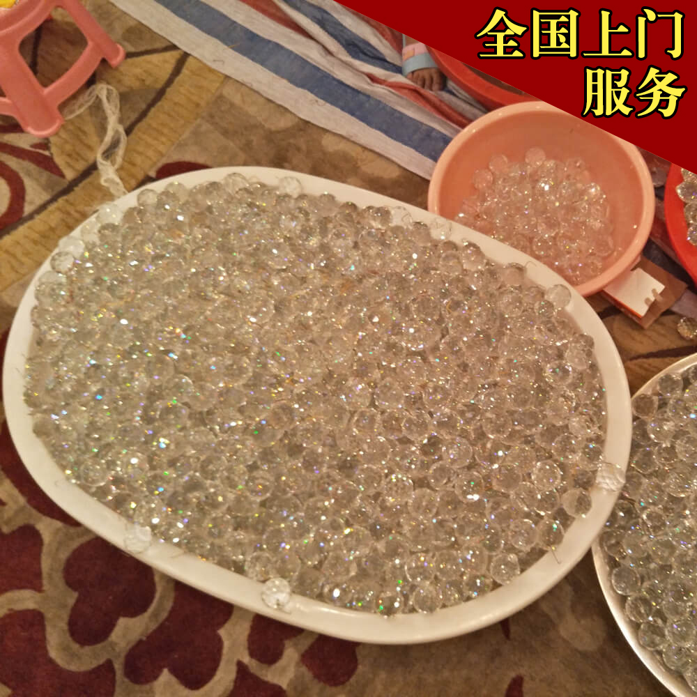 顺义区全国清洗水晶灯服务 高档宴会厅会所大厅室内装饰大型工程灯水晶吊灯清洁   景观舞台灯具安装维修