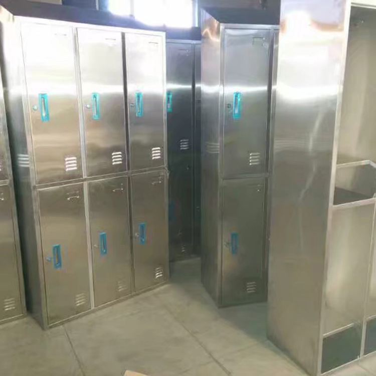 不锈钢更衣柜 食堂车间不锈钢衣柜 厂家直销 支持定制