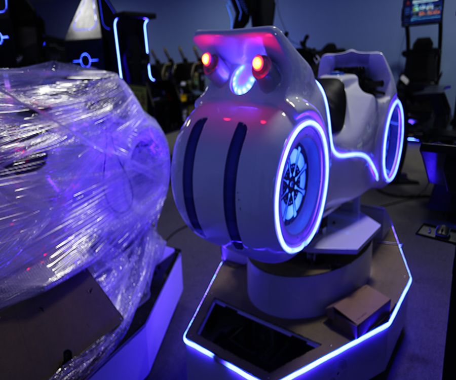 VR动感摩托车vr体验店带特效vr设备生产厂家乐阳设备