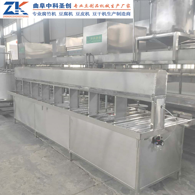 沙坪坝区嫩豆腐生产线 彩色豆腐机 南豆腐 自动豆腐机设备价格