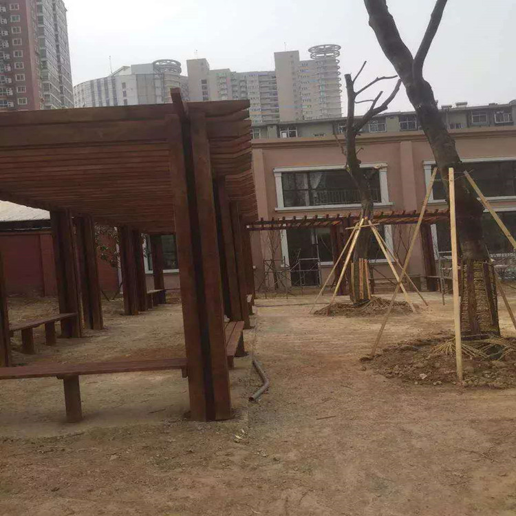 河南防腐木花架 园林防腐木花架 质优价廉 值得信赖