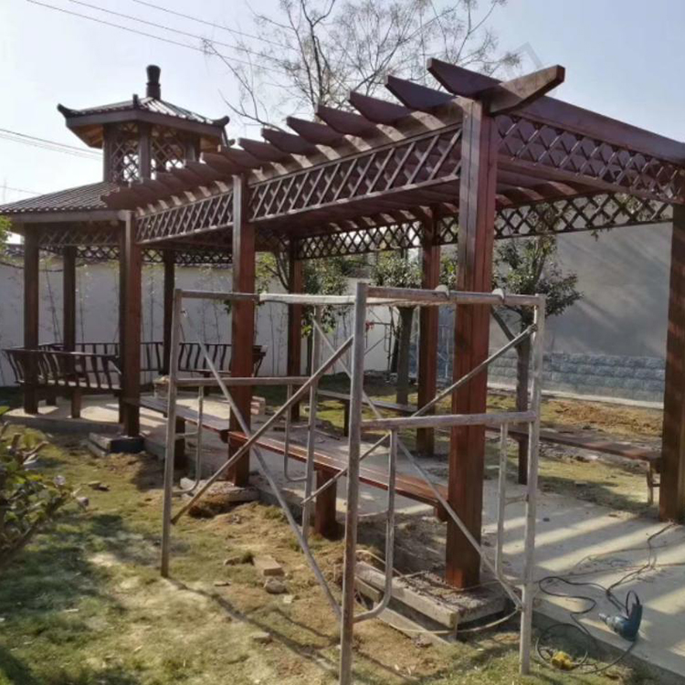 防腐木花架公司 户外木质防腐木花架 品质保证 欢迎选购