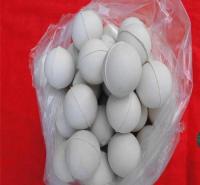 白色实心弹力球 振动筛用清网橡胶球 硅胶球厂家