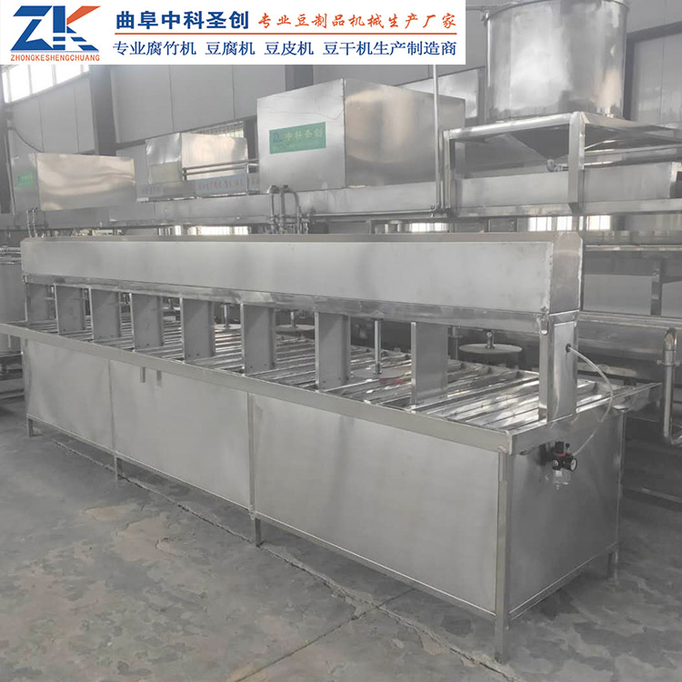 安平县嫩豆腐生产厂家 全自动豆腐机器设备 自动豆腐机价格
