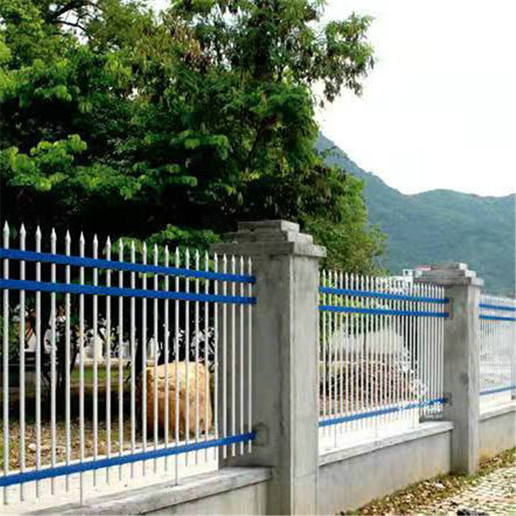 鼎尊 幼儿园锌钢防护栏 工厂外围护栏 现货供应