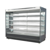 厂家销售超市风幕柜 水果蔬菜保鲜柜 冷藏柜 商用立式风幕柜海蓝雪