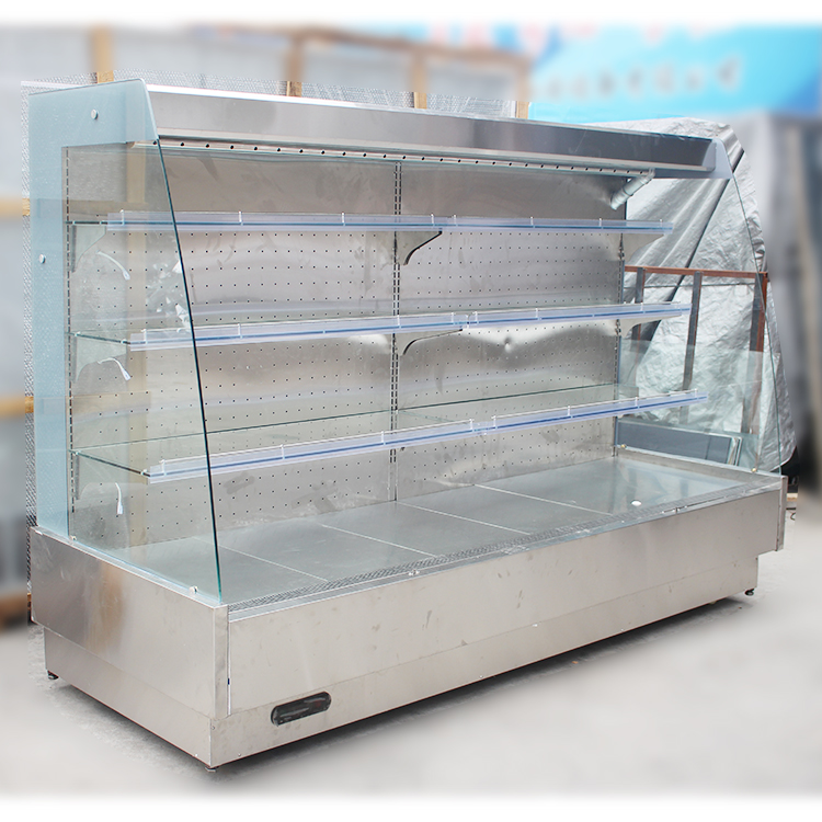 豪华风幕柜 节能风幕柜 立式风幕柜 超市 水果保鲜冷藏展示柜 定制供应