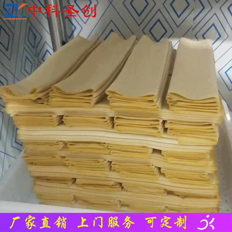 全自动数控豆皮机 江达县数控豆腐皮机 自动气压压制豆腐皮机