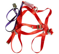 红全身双绳大挂钩带 质量稳定可靠 红全身双绳大挂钩带 支持定制