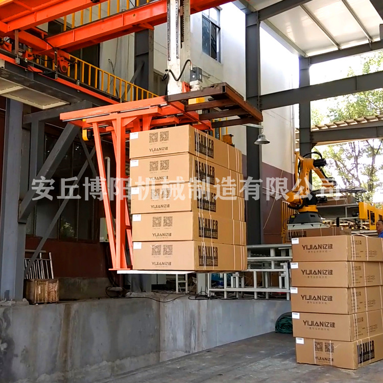 河南自动装车机 袋装钙粉装车机 装车机器人厂家直销