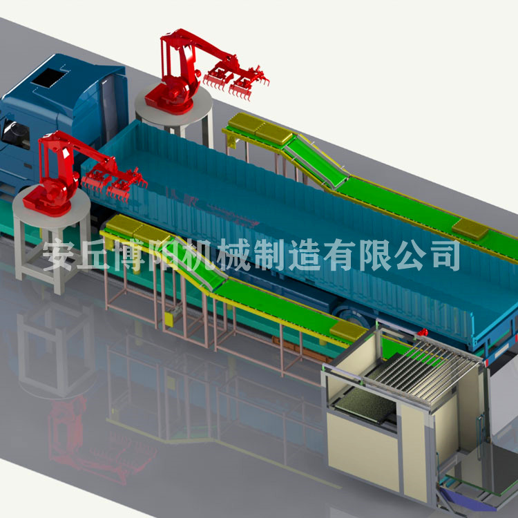 氧化镁粉自动装车机 40kg粉料智能装车机 全自动装车系统价格