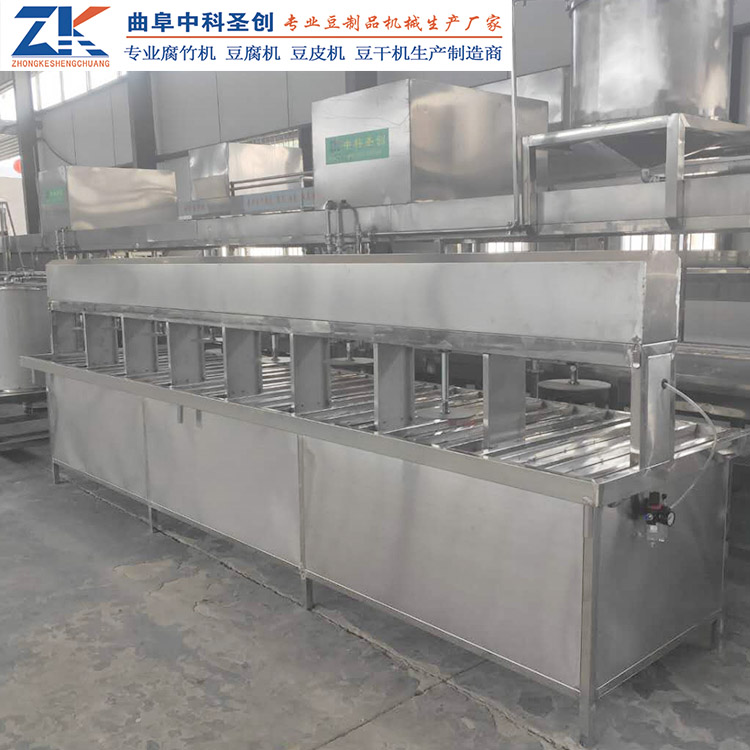 包头东河区嫩豆腐生产线 全自动豆腐机价格 做豆腐的机器
