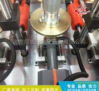 隔热铝型材开齿穿条机 断桥铝型材快速开齿穿条一体机 穿条机