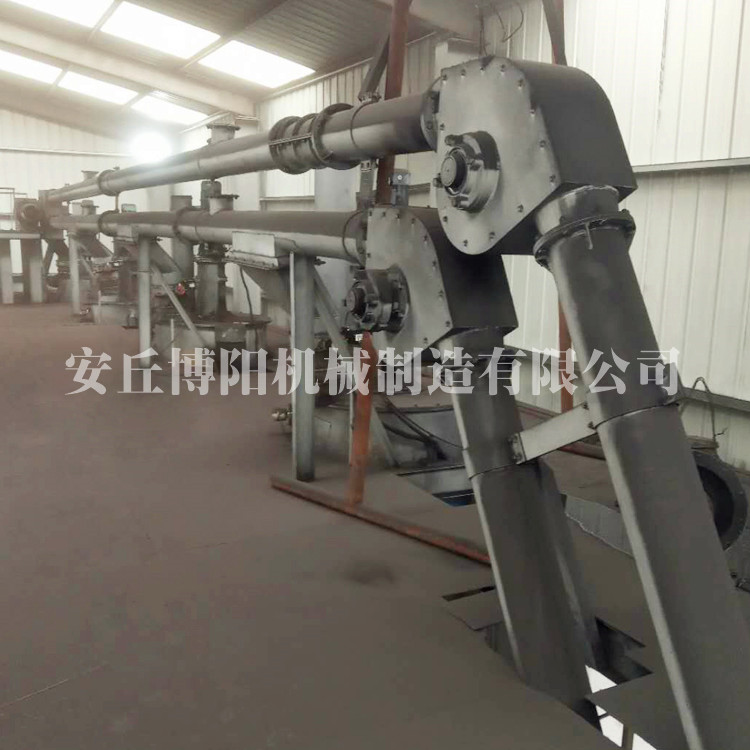 供应管链式提升机 环型管链式输送机 钙粉管链输送机参数
