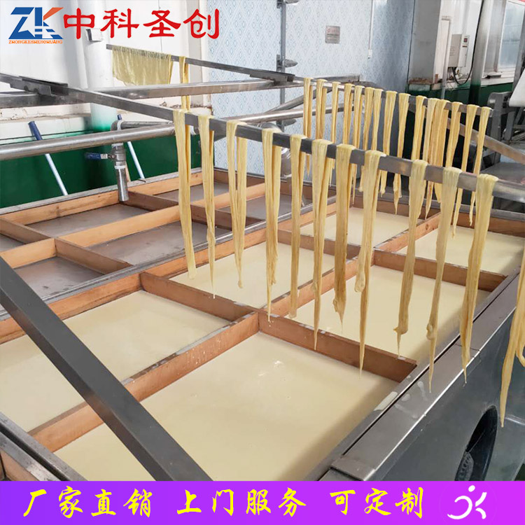 多盒一体式手工腐竹机 潮南区手工腐竹机价格 手工腐竹机生产视频