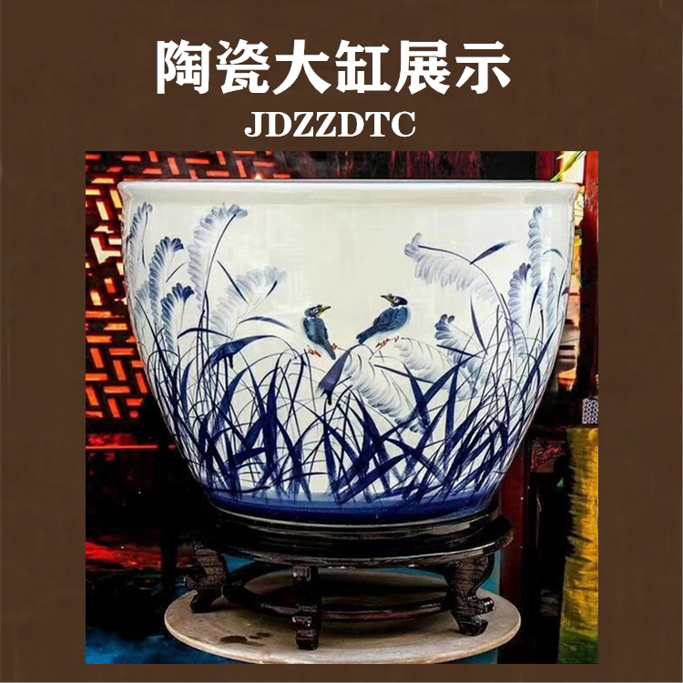 风水瓷器大缸厂家 院挺瓷器大缸厂 景德镇瓷器大缸公司