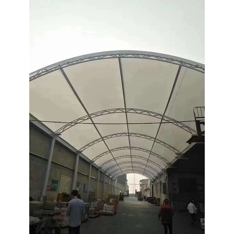 膜结构停车棚加工定制学校停车棚小区停车棚