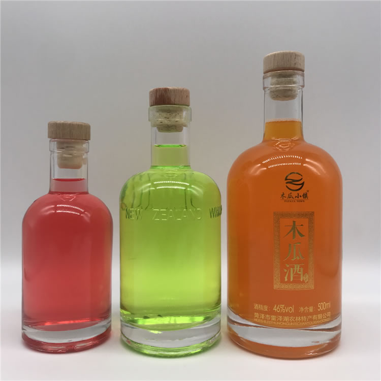 250ML玻璃酒瓶图片  酒瓶包装现货 山东富兴酒类包装