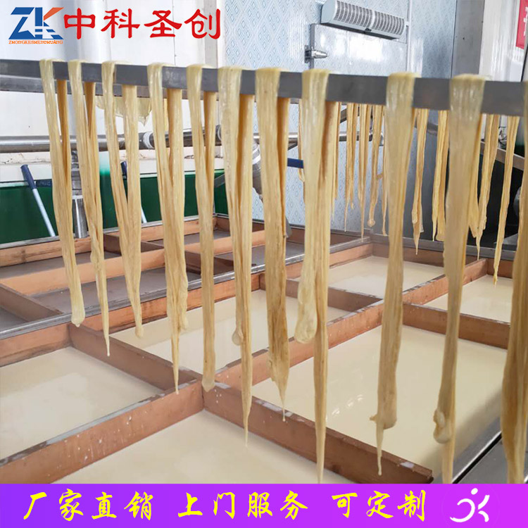 不锈钢多盒操作腐竹机 合阳县手工腐竹机 一人即可操作腐竹机