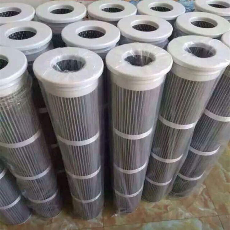 风机除尘滤筒 覆膜除尘滤芯