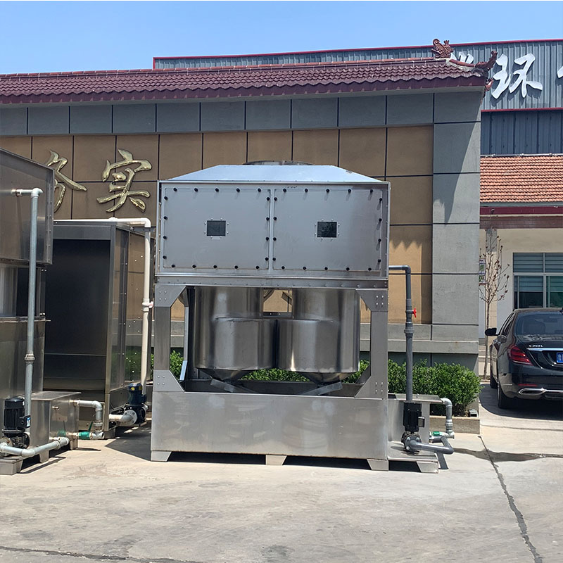 不锈钢气旋塔 降温除尘环保净化塔 除臭除味异味吸附环保塔 吸附塔