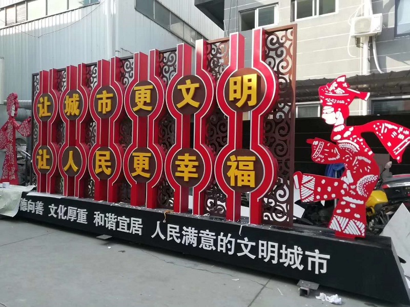 专注广告标识17年                  四川标识制作