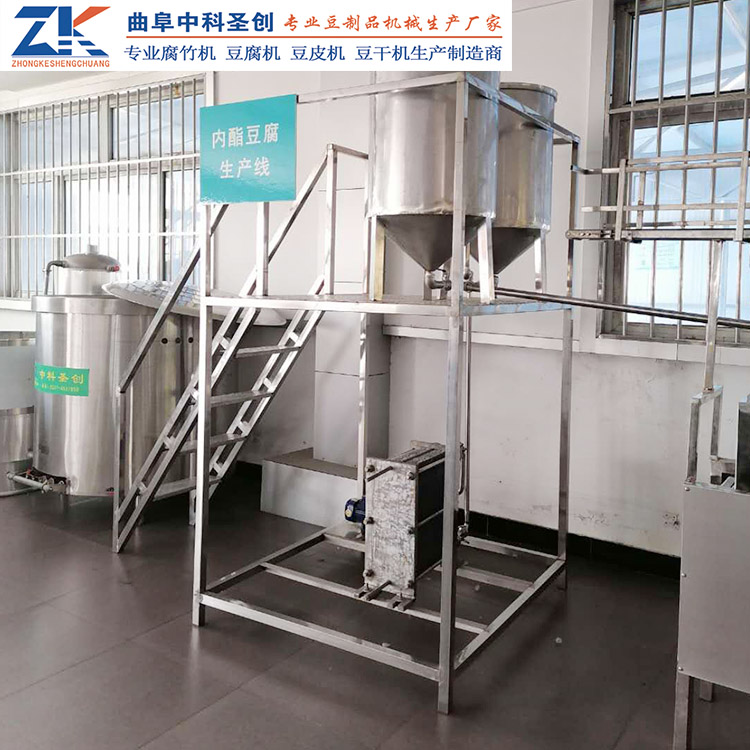 新款内酯豆腐机 永昌县盒装豆腐机 自动切断豆腐机