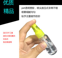 厂家定制 喷雾瓶 透明塑料喷瓶 