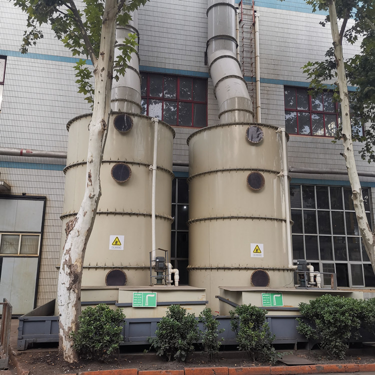 PP喷淋塔 橡胶厂酸雾净化洗涤塔 污水厂屠宰场生物除臭填料塔 脱硫除尘酸碱中和设备