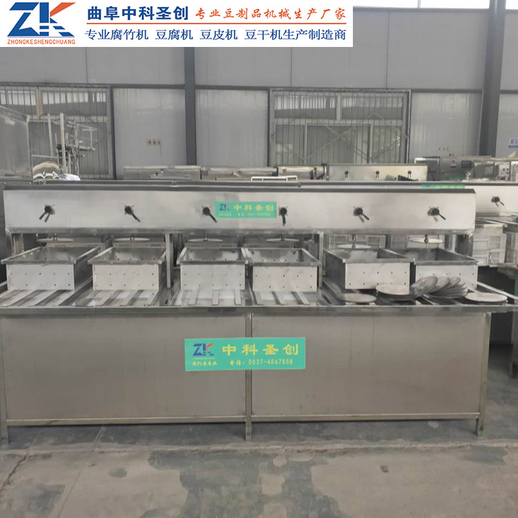 可定制嫩豆腐设备 兴海县嫩豆腐生产线 不锈钢多盒豆腐机