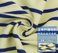 双面针布料 印花双面针服装面料 短袖工装面料