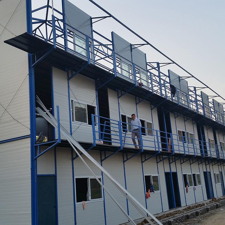住人k式彩钢板房 彩钢板房批发 K式平顶彩钢板房 金科 设计制造
