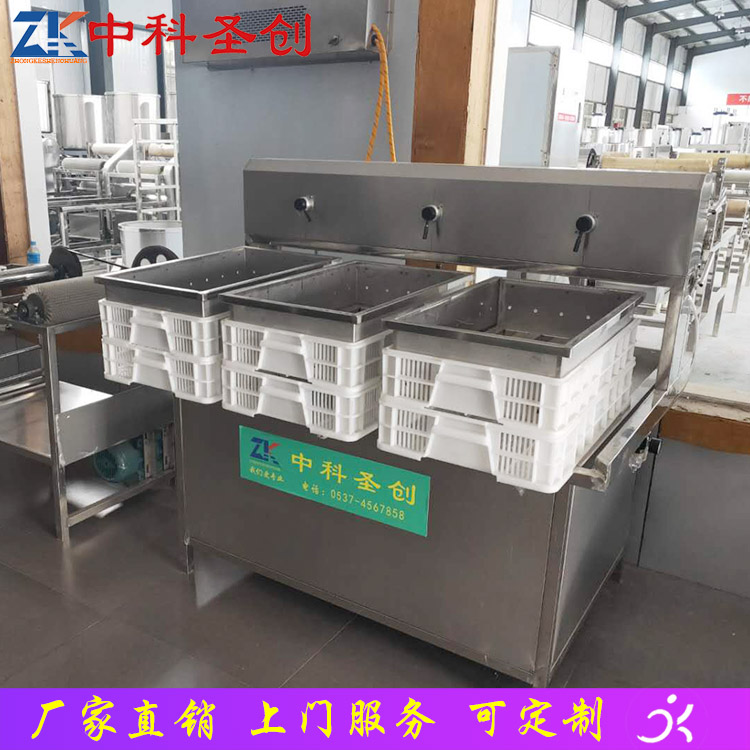 可定制多盒豆腐机 沙坡头区大豆腐生产线 卤水豆腐机