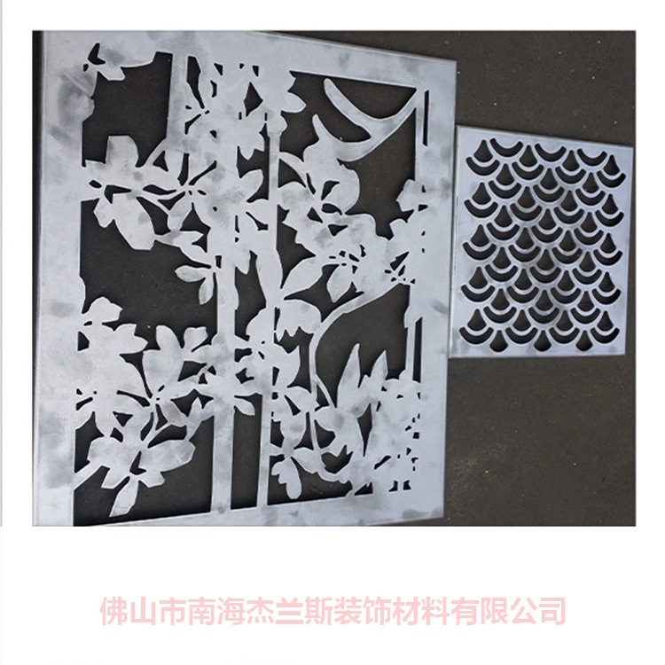 木纹方通价格 南昌铝雕花 铝板穿孔