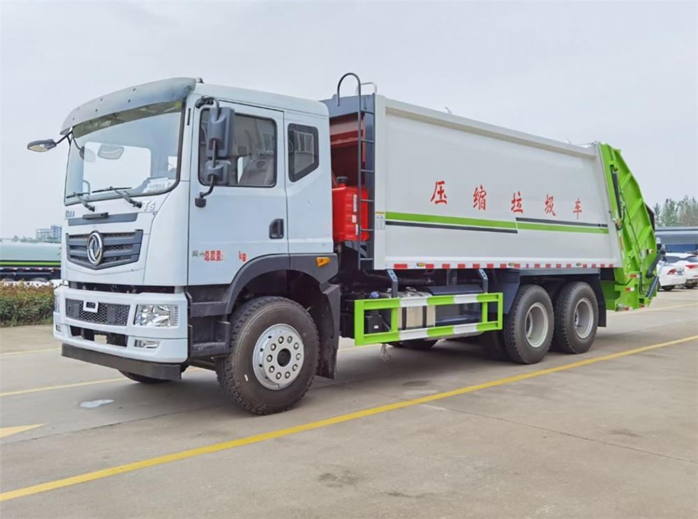 东风T5后八轮18方压缩垃圾车价格