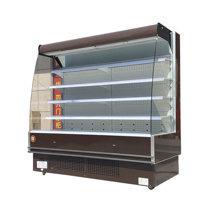 超市保鲜风幕柜立式风幕柜 大型商用风幕柜 豪华风幕柜