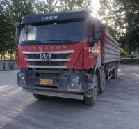 红岩杰师前四后八自卸车  8.6米货箱 整车原版