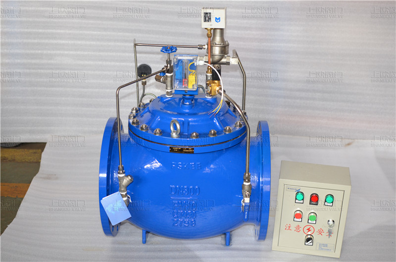 进口GA6700直通水击泄放阀压力波动保护阀液压驱动活塞式(柱塞阀)控制阀