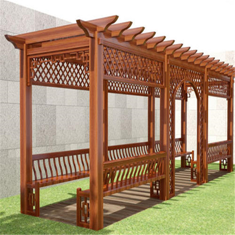 聊城铝艺廊架   廊架  庭院廊架设计