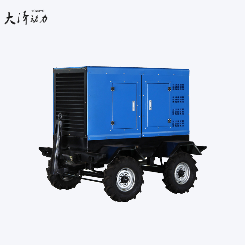 手推式300A柴油发电电焊机