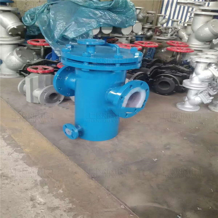 SBL41F46-16C衬氟管道过滤器