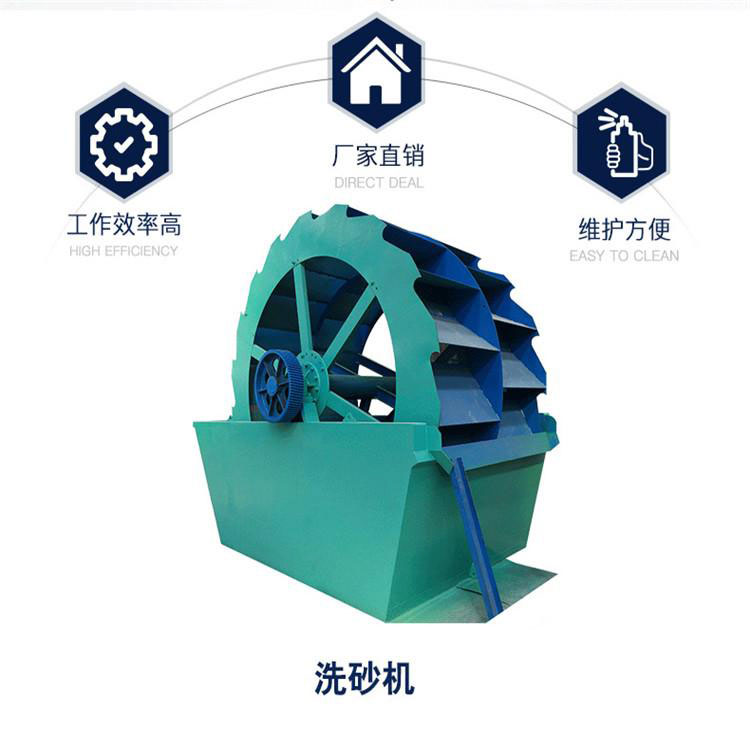 轮式洗砂机生产线 轮式洗砂机型号 型号齐全 售后无忧