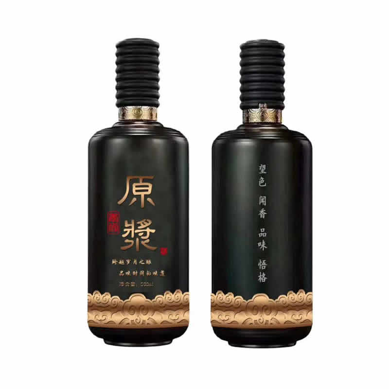 仿瓷茅型500ML酒瓶现货包装  山东富兴酒类包装